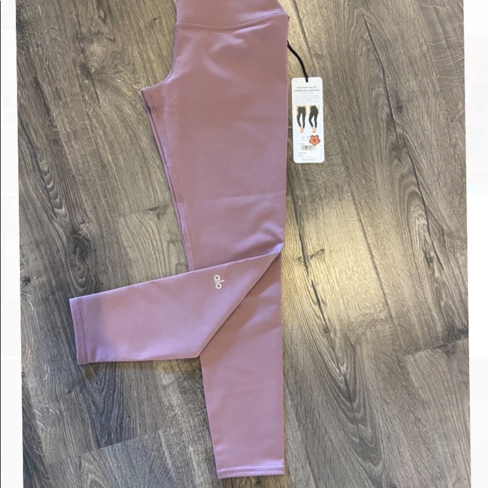 ALO❕7/8 High Waist- Woodrose Airbrush Leggings